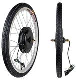 48V 1000W Electric Bicycle Front Wheel Conversion Kit 26" E-Bike Kit, Bike Hub Motor