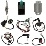 Complete Electrics Wiring Harness Kit for 4-Stroke 50cc-125cc ATV Dirt Bike