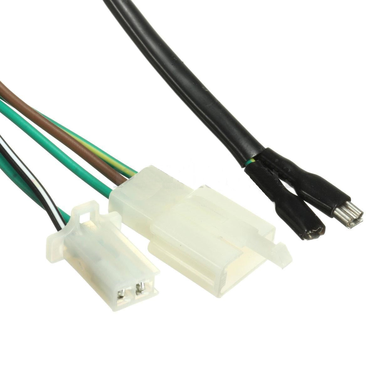 Complete Engine Start Wiring Harness Kit for 50cc-125cc Cougar Cycle Hawk Electric Start ATV