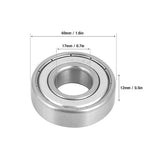Bearing 6203-Z With Seals Single Row Radial 17x40x12mm