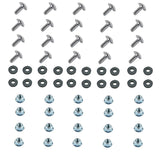 Set of 20 - Bolt M6 Washer & Nut Kit - ATV Plastic Body Fender
