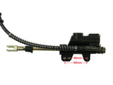 Rear brake Assy 110cc ATV, Hydraulic, Master Cylinder, Hose, and Caliber