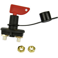 Battery Disconnect Master Kill Switch Cut-Off MARINE RV with Quick REMOVABLE Key