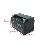 12V 7AH SEALED BATTERY (L:150MM H:93MM W:85MM)