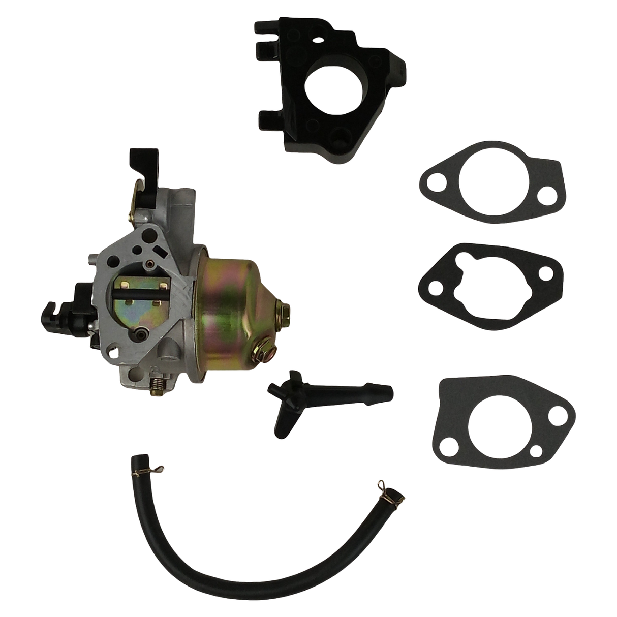 Carburetor With 3pcs of Gaskets and Intake Manifold for Honda GX390 13hp Engine