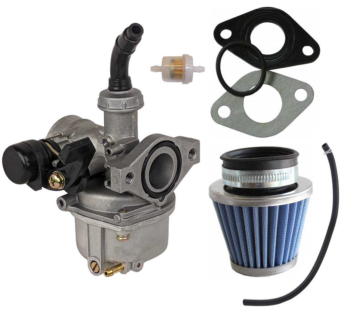 Carburetor with Air Filter 50CC 90CC 110CC ATV Go-Kart Carb Roketa SUNL Chinese