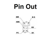 DC 6 Pins Ignition CDI Unit for 250cc 300cc Honda Lifan Pit Dirt Bike ATV Buggies 125cc 152QMI 157QMJ Scooter Moped Motorcycle
