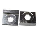 Chain Tensioner Adjuster CNC SILVER, 12mm L Block, Wheel,  Dirt Pit Bike 110cc 125cc