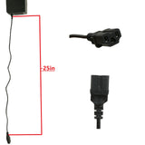 42V 2A Universal Scooter Battery Charger with 3 Prong Fast Smart Plug 36V Electric Lithium Battery for The-wheel Self-Balancing Electric Unicycle Scooter - Model YH-100W-42V2A