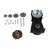 Transmission Gear Reduction Box Clutch 47cc 49cc 2-stroke Pocket Mini Bike T8F 11T 13T 14T 17T 20T