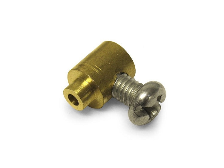 Clutch Cable Holder, Brass, 80cc Bike Engine Kit