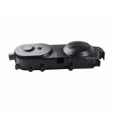 Crankcase Cover, 50cc Scooter, Short, Black, Engine Cover