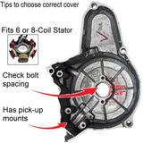 Cover, Engine Chain for 6-Coil, ATV110