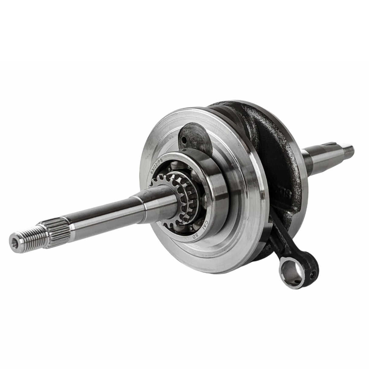 Crankshaft Assembly 17T for GY6 150cc 4-Stroke Engine Fits TaoTao Roketa Kazuma SunL Peace Coolsport