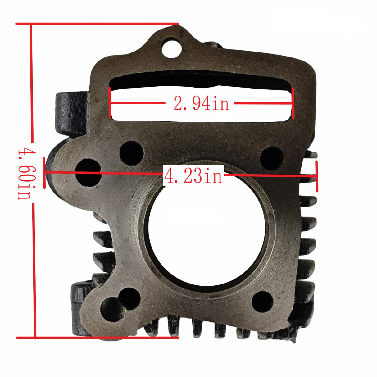 39mm Cylinder Assembly Compatible 49cc 50cc GY6 4-Stroke 139QMB Engine for Chinese ATV Dirt Bike
