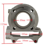 48mm Big Bore Cylinder Kit with Piston Rings & Gasket Set Compatible with GY6 50cc 139QMB 4-Stroke Engines