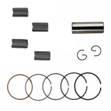 48mm Big Bore Cylinder Kit with Piston Rings & Gasket Set Compatible with GY6 50cc 139QMB 4-Stroke Engines