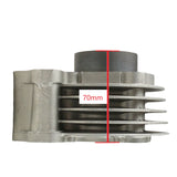 47mm Big Bore Cylinder Kit with Piston Rings Gaskets for 139QMB QMB139 QMI139 4-Stroke GY6 50cc Scooters 80cc 100cc