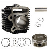 50mm Bore Cylinder Block Compatible with 110cc 4-Stroke ATV Dirt Bike Pit Bike Fits 1P52FMH Engines For Chinese ATC CT XR