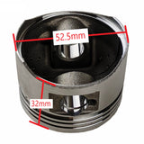 50mm Bore Cylinder Block Compatible with 110cc 4-Stroke ATV Dirt Bike Pit Bike Fits 1P52FMH Engines For Chinese ATC CT XR
