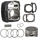 Cylinder, Piston, Rings, Wrist Pin, Clips, Gaskets Kit for Jonway GTX 250 EFI - Manual 6 Speed Motorcycle
