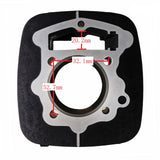 Cylinder, Piston, Rings, Wrist Pin, Clips, Gaskets Kit for Jonway GTX 250 EFI - Manual 6 Speed Motorcycle