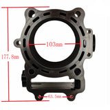 Cylinder & Piston Kit for 650cc UTV 650 EFI