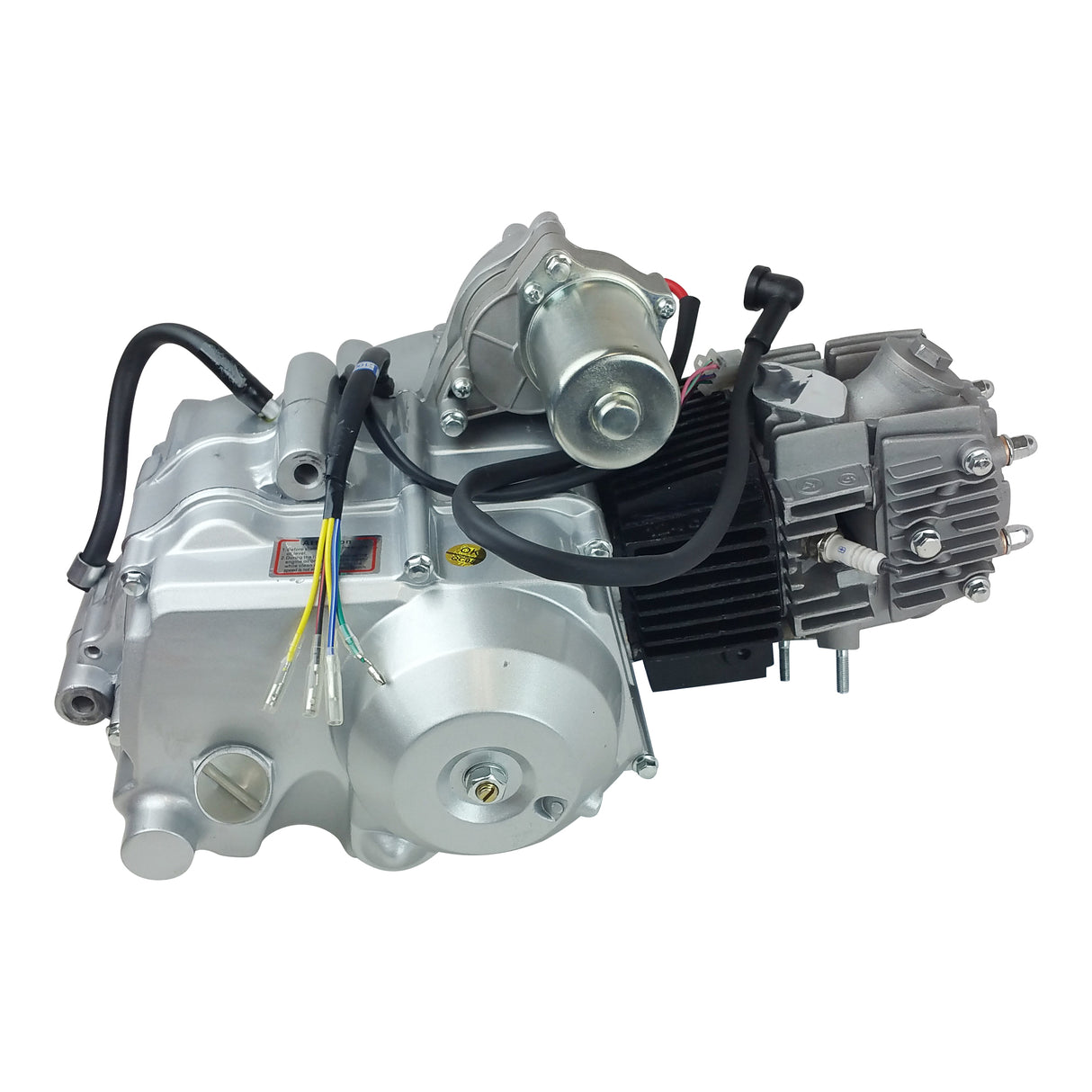 125cc 4-Stroke Semi Auto 3+1 Reverse Engine Motor 50 90 110 125 Go Kart ATV