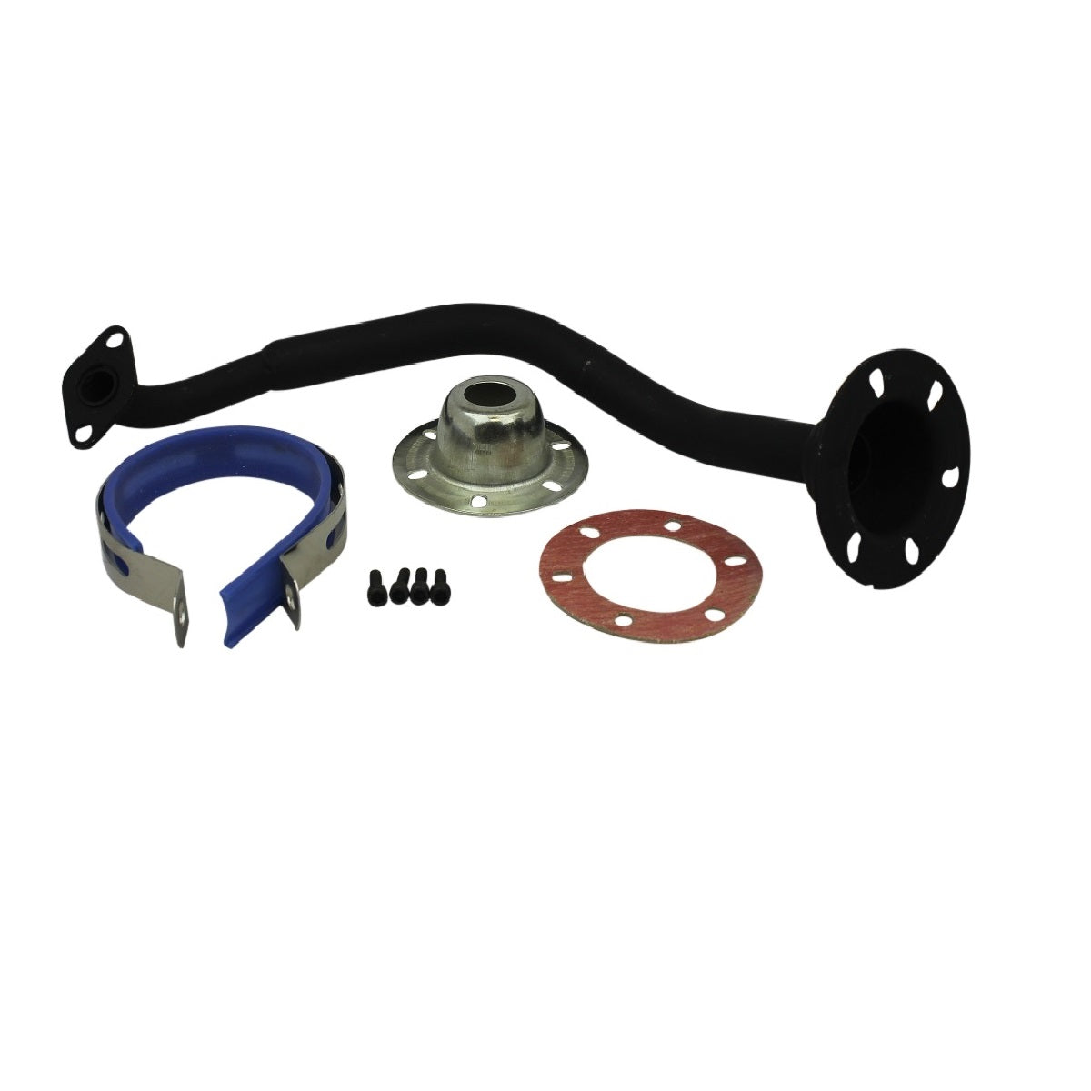 Complete Header Pipe Kit Assy for 150cc GY6 High Flow Exhaust Scooter Moped