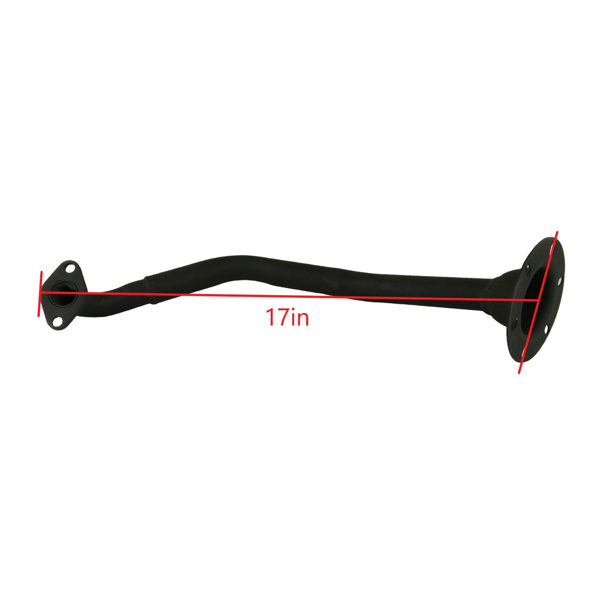 Complete Header Pipe Kit Assy for 150cc GY6 High Flow Exhaust Scooter Moped