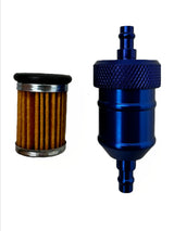 Fuel Filter, BLUE, CNC