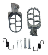 FOOTPEGS with Cotter pins and Bolt, HONDA CRF50 CRF70 Dirt Bike - Pair