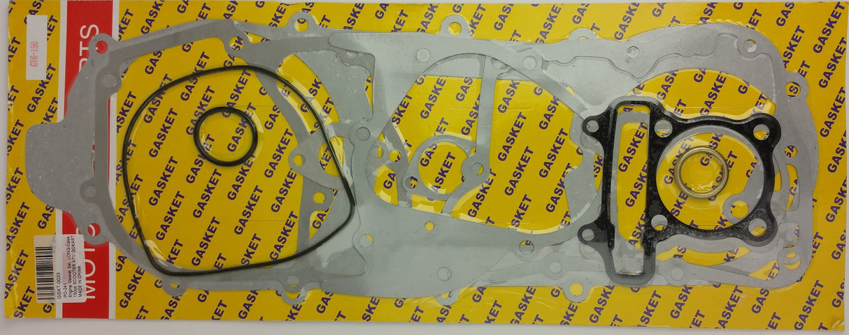 Engine Gaskets, 150cc GY6 Long Case Engine 54mm Spacing - Version A