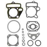 Complete Head & Cylinder Gasket With O-Rings Set for 4 Stroke Horizontal Engine 125cc ATV Apollo CRF (WITH OBLONG HOLE) Engine 1P54FM