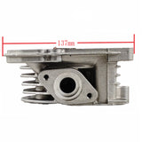 80cc Cylinder Head Assembly (64mm Valves) for GY6 47mm Big Bore Kit Compatible with 139QMB 1P39QMB QMB139 QMI139