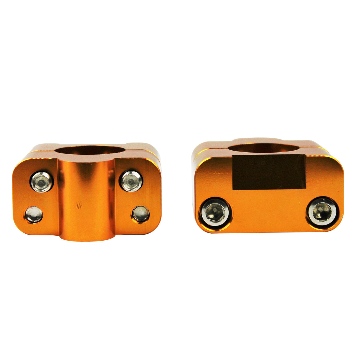 Universal Handlebar Risers Kit - GOLD-1 1/8' Bars Mounts Riser Clamp 27mm Dirt Bike