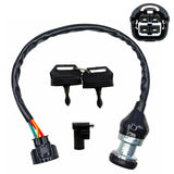 Ignition Key Switch - 4 Wire - Linhai T-Boss 550 UTV ATV Heavy-Duty 4-Pin Lock with 2 Keys OEM Replacement Part #48295
