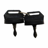 Ignition Key Switch - 4 Wire - Linhai T-Boss 550 UTV ATV Heavy-Duty 4-Pin Lock with 2 Keys OEM Replacement Part #48295
