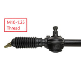 Steering Gear Rack & Pinion Assembly Compatible with Kandi GK125 Spider Go Kart - Fit for 110cc, 125cc, 110GKG-2 Go Kart, Buggy Kart, UTV - Thread M10x1.25