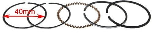 Ring Set, 39mm, 50cc Scooter