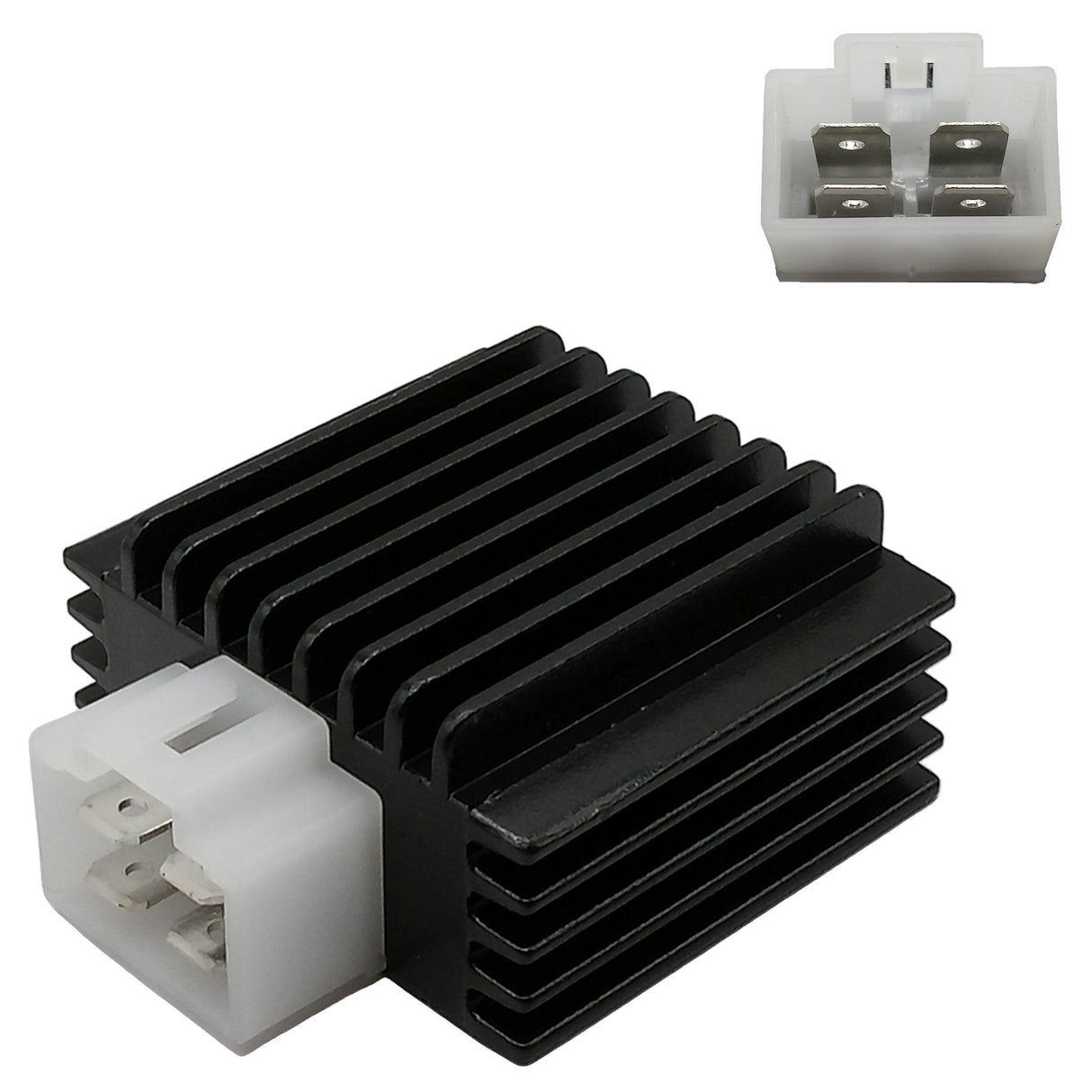 Voltage Regulator - 4 Pin - MC-08-50 4 50cc-125cc Chinese ATVs, Dirt Bikes, Go-Karts, and Scooters