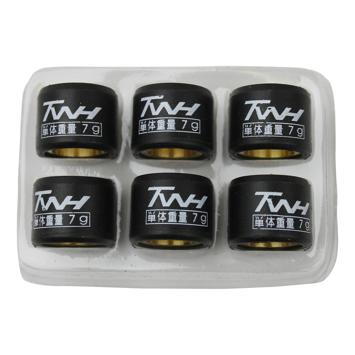 TWH Super 8 Performance Variator Roller Weights 16x13 GY6 50cc Grams 10