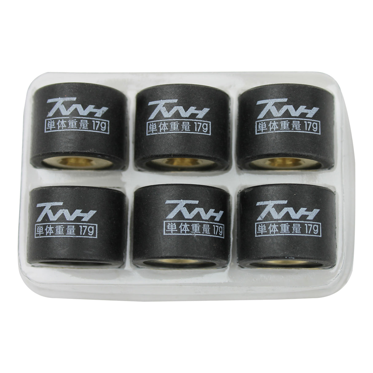 TWH Super 8 Performance Variator Roller Weights 18x14 GY6 150cc Grams 12