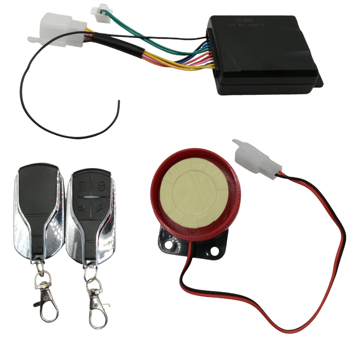 Universal Remote Control 12V Alarm Start Kill Switch ATV Scooter
