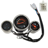 Speedometer Gauge Instrument ClusterÃ‚Â AssyÃ‚Â Gas 80Ã‚Â mph Scooter Retro Style