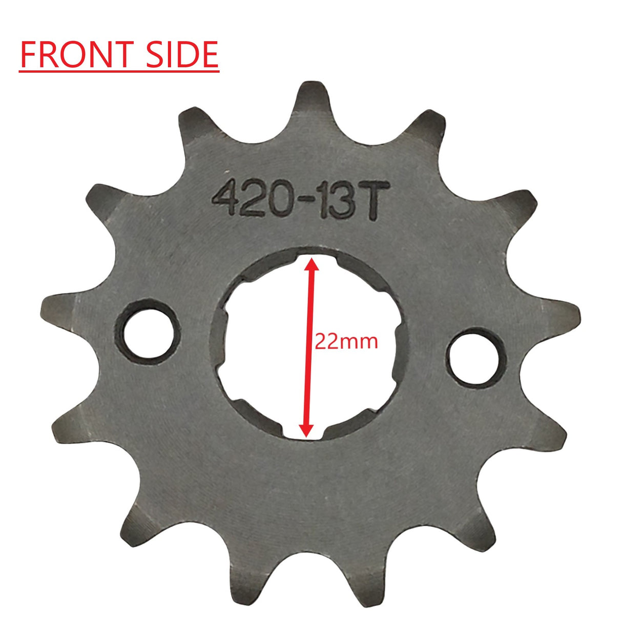 420-14T Teeth 20mm 420 Front Chain Engine Sprocket for 50cc-150cc Chinese Dirt Pit Bike Mini Bike ATV 4 Wheeler Moped