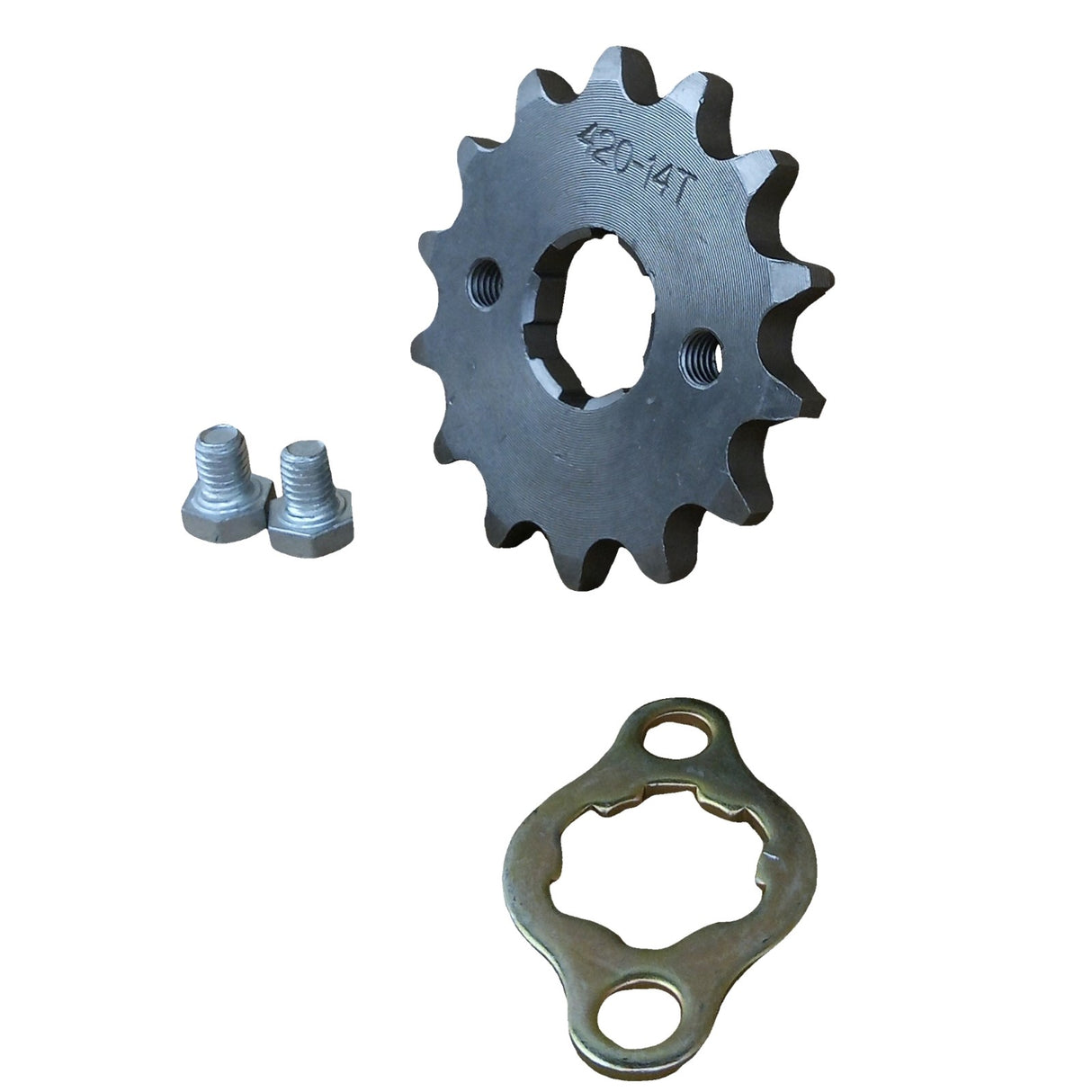 420-14T Teeth 20mm 420 Front Chain Engine Sprocket for 50cc-150cc Chinese Dirt Pit Bike Mini Bike ATV 4 Wheeler Moped