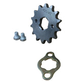 420-14T Teeth 20mm 420 Front Chain Engine Sprocket for 50cc-150cc Chinese Dirt Pit Bike Mini Bike ATV 4 Wheeler Moped