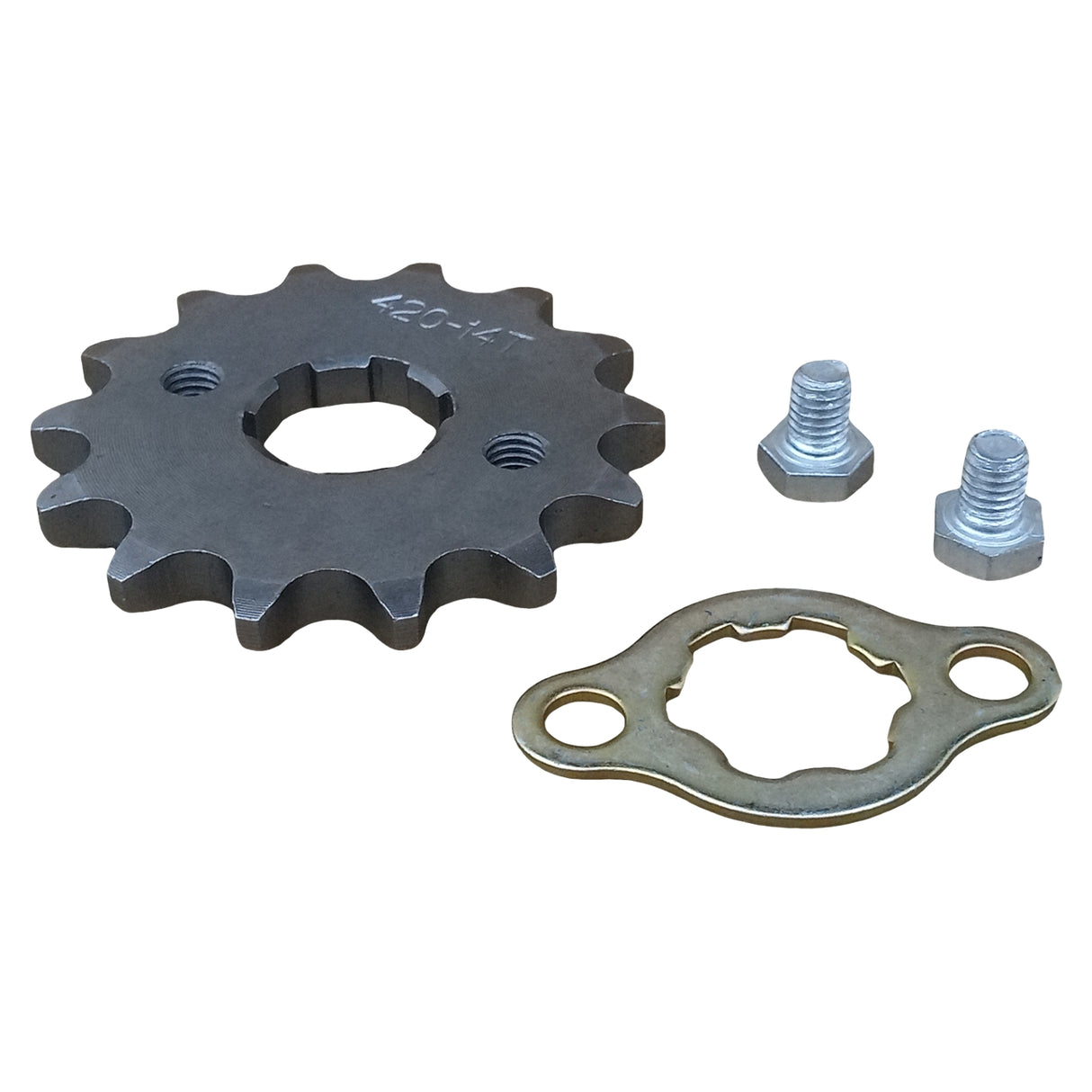 420-14T Teeth 20mm 420 Front Chain Engine Sprocket for 50cc-150cc Chinese Dirt Pit Bike Mini Bike ATV 4 Wheeler Moped