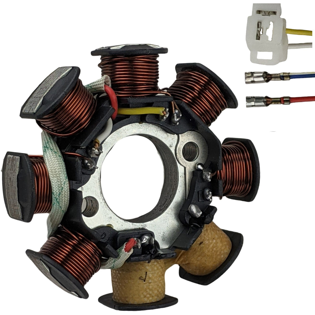 Stator Magneto - 8-Coil 5-Wire - GY6 50cc Scooter